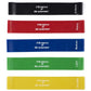 Resistance Bands, Exercise Loop Bands and Workout Bands by Set of 5, 12 In. Fitness Bands for Training or Physical Therapy-Improve Mobility and Strength