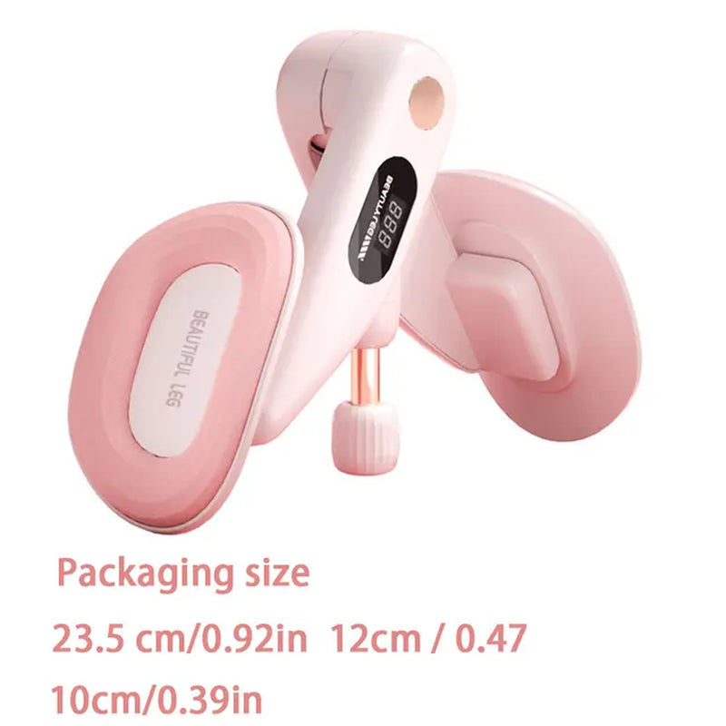 Thigh Master Pelvic Floor Trainer with Counter Hip Inner Thigh Exercise Equipment Kegel Exercises Device for Yoga Floor Muscle