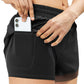 Womens Running Shorts Quick Dry 2 in 1 Running Athletic Shorts for Women with Pockets Workout Gym Yoga Active Shorts